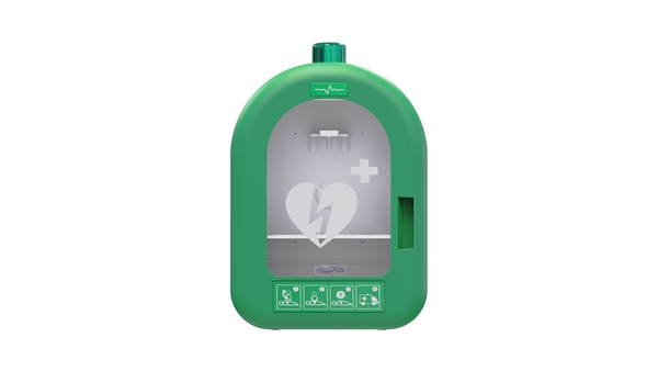 BSS - AED-Wandkasten innen mit alarmen