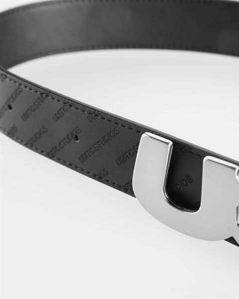 UMTC - Vegan Leather Monogram Belt