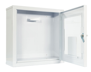 BSS - AED-Wandkasten Metall mit Signalton